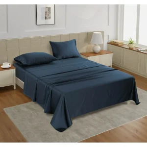 Queen Sheet Set, 4 Pc Queen Size Sheets Set, 450 Thread Count 100% Cotton Sheets
